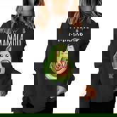 Pregnancy Announcement Mom Mamacado Women Sweatshirt