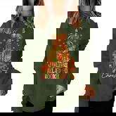 All Booked For Christmas Tree Lights Xmas Book Lovers Women Women Sweatshirt