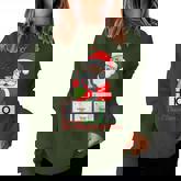 Chemistry Santa Element Of Cheer Christmas Science Teacher Women Sweatshirt