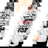 Two Fast Mom Of The Birthday Boy Racing Car Family Women Sweatshirt