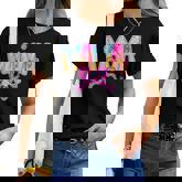 Baseball Mama Drip Ice Cream Baseball Mom Mother's Day Women T-shirt