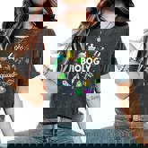 Biology Squad Science Teacher Student Biologist Women's Oversized Comfort T-Shirt