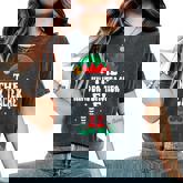 The Kinder Teacher Elf Christmas Matching Family Women's Oversized Comfort T-Shirt