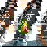 Pregnancy Announcement Mom Mamacado Women's Oversized Comfort T-Shirt