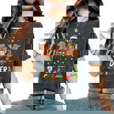 Toddler Squad Elf Reindeer Students Merry Christmas Teacher Women's Oversized Comfort T-Shirt