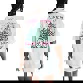 Christmas Tree Real Thick Sprucy Women Women's Oversized Comfort T-Shirt Back Print