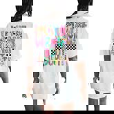 I May Be Wrong But I Doubt It Mom Sayings Sarcasm Women's Oversized Comfort T-Shirt Back Print