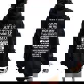 I Get My Attitude From My Mom Daughter Women Oversized Hoodie Back Print