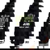 Mom Of The Birthday Boy Army Camouflage Birthday Party Women Oversized Hoodie Back Print