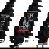 We Saw That Jesus And Santa Tree Christian Ugly Christmas Women Oversized Hoodie Back Print