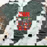 Mom Of The Berry Sweet Birthday Girl Strawberry Bday Party Bella Canvas T-shirt