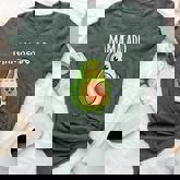 Pregnancy Announcement Mom Mamacado Bella Canvas T-shirt