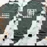 Princess Security Matching Boys Dad Mom Vintage Birthday Bella Canvas T-shirt