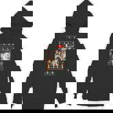 Australian Shepherd Dog Christmas Ugly Sweater Santa Xmas Hoodie