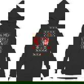 French Bulldog Santa Hat Frenchie Dog Ugly Christmas Sweater Hoodie