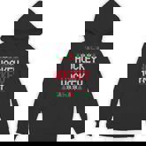 Xmas Ornaments Ugly Christmas Sweater Hockey Player Hoodie