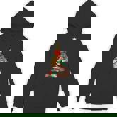 Howdy Christmas Tree Western Cowgirl Boots Xmas Lights Hoodie