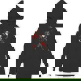 Rockin Santa Electric Guitar Christmas Rock Music Xmas Hoodie