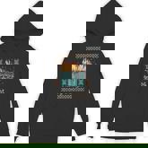 Ugly Christmas Sweater Dumpster Fire Merry And Bright Hoodie