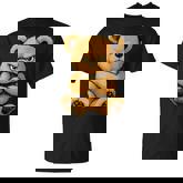 Teddy Bear Angry Teddy Bear Lover Graphic Humor T-Shirt