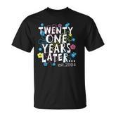 Twenty One Years Later 21 Year Old Birthday Men T-Shirt