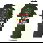 I Left My Frenchie To Be Here French Bulldog Ugly Christmas T-Shirt