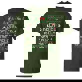 Being Related To Me Christmas Family Xmas Ugly Pajamas T-Shirt