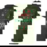 Santa Favorite Librarian Christmas Ugly Sweaters Family Xmas T-Shirt