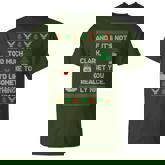 Ugly Christmas Sweater Winter Vacation Christmas Tree T-Shirt