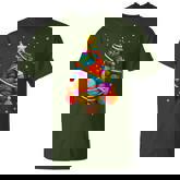 Yarn Christmas Tree Crochet Knitting Quilter Sewing T-Shirt