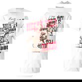 Vintage North Pole Rodeo Cowboy Santa Country Christmas T-Shirt