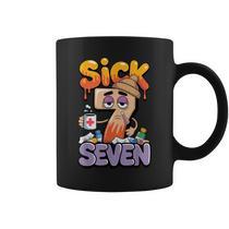 Vintage 67 Meme Retro 6 Seven Coffee Mug - Seseable