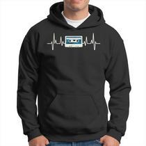 Sweat à Capuche Humour Agriculteur - Motif "Battement Cœur Tracteur Bière" - Cadeau Drôle Pour Homme - Taille Unique - 10