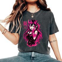 Gothic Gestreepte Crop Top Y2K Esthetische Fairycore Grunge T-shirt Harajuku Vintage Dark Academia Emo Alt Kleding Tees Vrouwen-Auburn, S