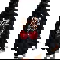 Japanese Dragon & Cherry Blossom & Full Moon Asian Women Oversized