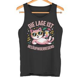 Die Lage Ist Besäufniserregend Malle Damen Katze Tank Top - Seseable