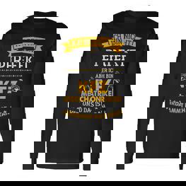 Herren Nicht Perfekt Aber Nah Dran Kfz Mechaniker Mechatroniker Langarmshirts - Seseable