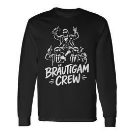 Jga Männer Junggesellenabschied Poltern Herren Jga Langarmshirts - Seseable