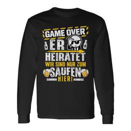 Jga Männer Junggesellenabschied Team Bräutigam Jga Langarmshirts - Seseable