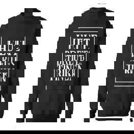 Heute Betreutes Trinken Lustiges Bier Malle Sweatshirt - Seseable