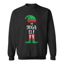 Schlafanzug Mit Yoga-Elfen-Motiv Passend Für Die Ganze Familie Sweatshirt - Seseable