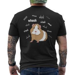 Zuhause Ist Wo Meine Meerschweinchenind Guinea Pig T-Shirt mit Rückendruck - Seseable