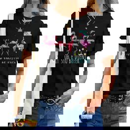 Tennis Damen Tennisspielerin Tennis Flamingo T-shirt Frauen - Seseable