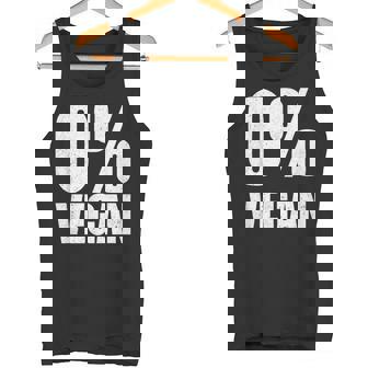 0 ビーガンゼロ パーセントビーガンカーニボア タンクトップ - Kawaiitshirt