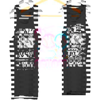 100 Days Of School Baseball Drip 100th Day Teacher Kids Boys Tank Top | Mazezy