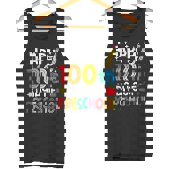 100 Days Of School Preschool 100 Days Smarter Kids Teacher Tank Top | Mazezy