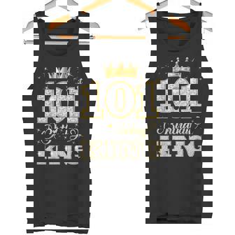 101歳の誕生日王 101歳の誕生日パーティー タンクトップ - Kawaiitshirt