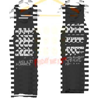 13日の金曜日 ハロウィン デザインマスク 長袖tシャツ タンクトップ - Kawaiitshirt