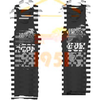 1951年10月 誕生日 タンクトップ - Kawaiitshirt