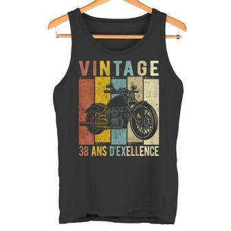 38 Ans Anniversaire Moto Motardintage Cadeau Débardeur e - Cadeauxyz